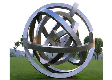Metal Large Modern Stainless Steel Garden Sculpture Outdoor Decoration