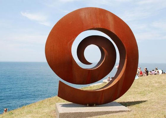 Un bon prix. Survivez à la taille en acier résistante de l'épaisseur de la sculpture 2.5mm en Facete Corten/180cm en ligne