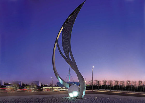 Un bon prix. Stabilité publique de corrosion de sculpture en art de grande sculpture extérieure urbaine en métal en ligne