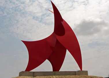 Un bon prix. Emballage de la stabilité de corrosion peinte par voiles d'acier inoxydable de sculpture en métal en ligne