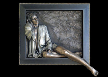 Un bon prix. Statue sexy décorative de femme, soulagement charismatique 150*150cm de bronze d'oeuvre d'art en ligne