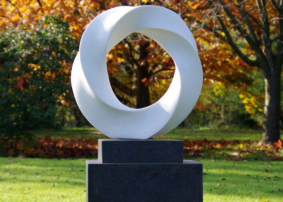 Un bon prix. Grande sculpture contemporaine 160cm en acier inoxydable de jardin en métal pour le décor en ligne