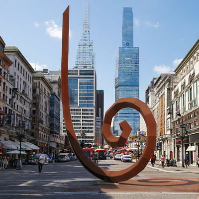 Un bon prix. Art métallique en grande résine Parcs urbains extérieurs paysages intempéries Vendeur de sculptures en acier en ligne