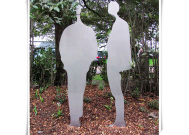 Un bon prix. Sculpture attirante intérieure en acier inoxydable, sculpture en acier contemporaine en ligne