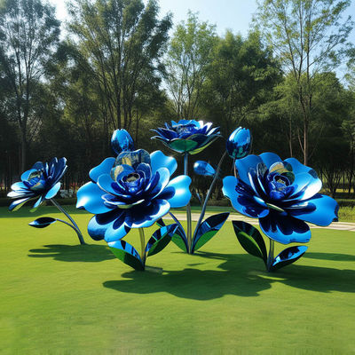 Un bon prix. Sculpture de rose en acier inoxydable pour mariage et anniversaire en ligne