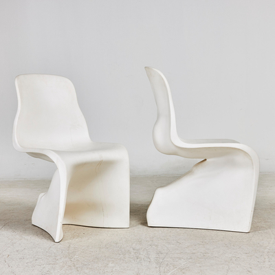 Un bon prix. Décoration de meubles abstraits sur mesure Art métallique Chaise de siège Sculpture en fibre de verre en ligne