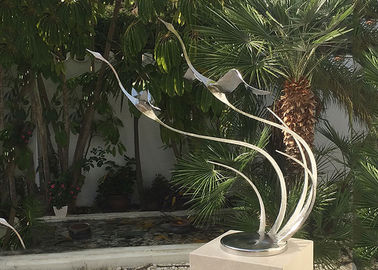 Un bon prix. Sculptures en yard d'abrégé sur oiseau en métal/sculpture vague en métal pour la décoration d'intérieur en ligne