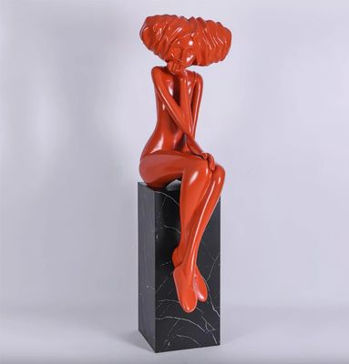 Un bon prix. Nouveau design Sculpture décorative personnalisée en fibre de verre Sculpture métallique taille réelle Sculpture d'art Fabricant/usine en ligne