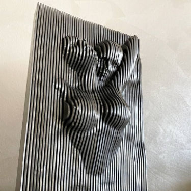 Un bon prix. Conception de sculptures Fabricant de peintures murales décoratives en acier sculptures métalliques en ligne