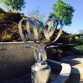 Un bon prix. Sculptures extérieures adaptées aux besoins du client en yard de sculpture/abrégé sur en acier inoxydable en ligne