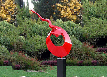 Un bon prix. Sculptures publiques en jardin peintes par décoration d'acier inoxydable d'art de sculpture en métal en ligne