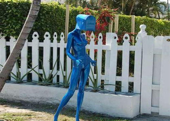 Un bon prix. Métier extérieur de Matt de boîte aux lettres de sculpture décorative durable en acier inoxydable en ligne