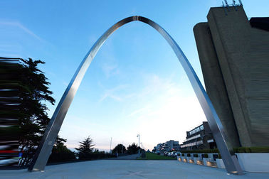 Un bon prix. Sculpture polie par conception en métal d'acier inoxydable de finition de voûte pour la diverse couleur en ligne