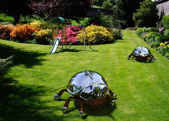 Un bon prix. Jardin animal de sculpture en insecte grand en acier inoxydable de sculpture en métal d'artistes en ligne