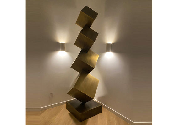 Un bon prix. Sculptures extérieures en jardin de grand de bâti de bronze yard abstrait de statue en ligne