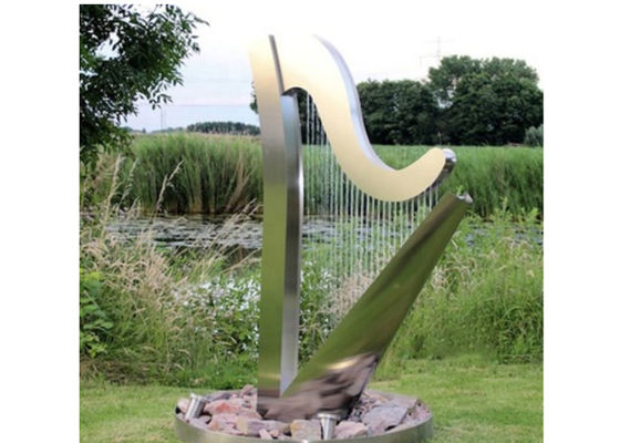 Un bon prix. Fontaine d'eau d'acier inoxydable de cascade de rideau en pluie de jardin en ligne