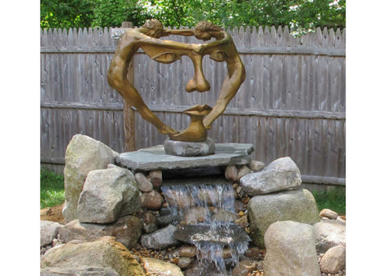 Un bon prix. Art extérieur en bronze de jardin de taille de la danse 150cm d'homme et de femme en ligne