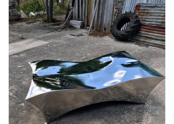 Un bon prix. Taille de la sculpture 100cm en Tableau en métal SS316 pour le décor de jardin en ligne