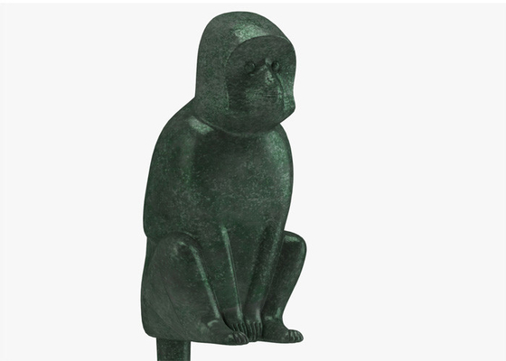 Un bon prix. Sculpture en bronze de moulage en singe de séance de statue en métal grandeur nature en ligne