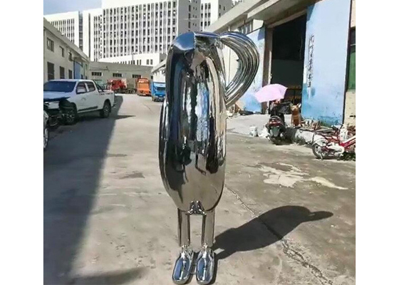 Un bon prix. Le miroir moderne de sculpture en Art Stainless Steel Abstract Man a poli en ligne