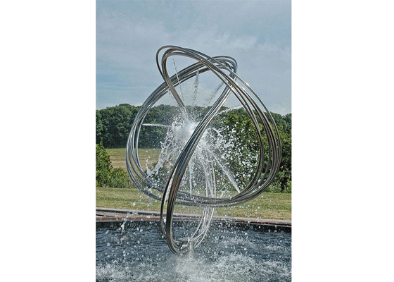 fontaine d'eau extérieure d'acier inoxydable de la décoration 316 de taille de 250cm