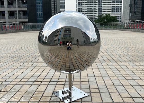 Un bon prix. Fontaine de sphère de l'eau polie par miroir d'acier inoxydable de piscine de jardin en ligne
