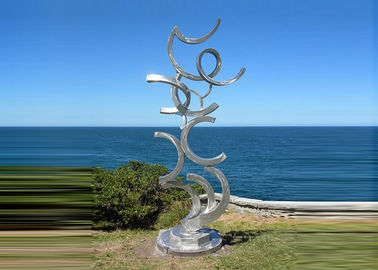 Un bon prix. Sculpture en acier inoxydable d'art contemporain pour l'anti corrosion extérieure de décoration en ligne