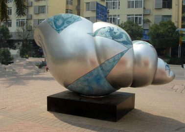 Un bon prix. Le jardin contemporain en métal de conception de conque sculpte l'excellente résistance à la corrosion en ligne