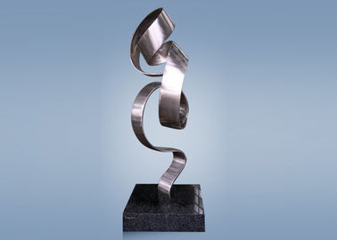 Un bon prix. Sculptures spéciales en yard de sculpture abstraite/abrégé sur en acier inoxydable de forme en ligne