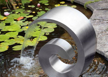 Un bon prix. Caractéristique moderne de l'eau de cascade d'acier inoxydable de style pour la décoration à la maison en ligne