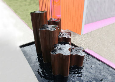 Un bon prix. Divers temps de taille de décoration de Corten de caractéristique en acier publique de l'eau résistant en ligne