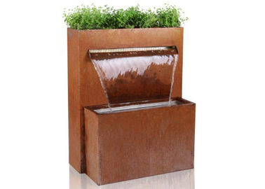 Un bon prix. Stabilité en acier contemporaine de corrosion de caractéristique de l'eau de mur de l'eau de Corten en ligne