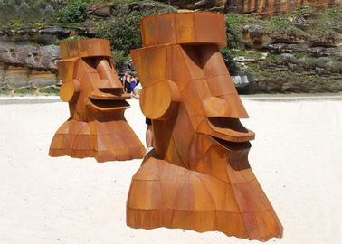 Un bon prix. Le jardin en acier en métal de Corten de style occidental figure la taille de la sculpture 150cm en ligne