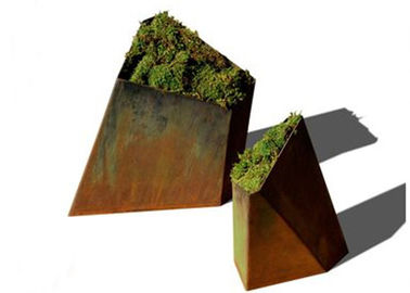 Un bon prix. Grandes boîtes extérieures personnalisées de planteur en métal de planteurs de tailles pour extérieur en ligne