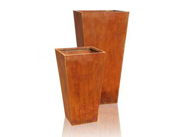 Un bon prix. A annoncé OEM de planteur de Corten de jardin/ODM en acier 120cm acceptable grand en ligne
