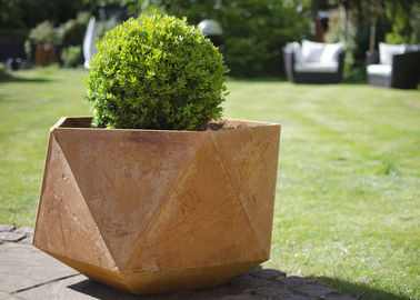 Un bon prix. Planteur en acier de Corten de produits en acier de Corten pour la décoration de public/jardin en ligne