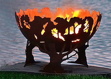 Un bon prix. Résistance à la corrosion supérieure de conception de Corten du feu de cuvette en acier à la mode de mine en ligne