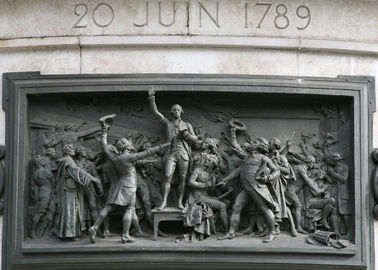 Un bon prix. Soulagement de bronze de révolution française d'art de mur pour la décoration extérieure de jardin en ligne