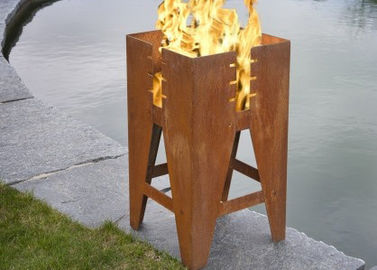 Un bon prix. Taille adaptée aux besoins du client par barbecue en acier extérieur durable de mine du feu de Corten disponible en ligne