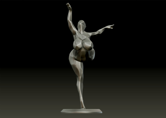 Un bon prix. Décoration contemporaine Art en bronze Gracieuse sculpture de ballerine en ligne