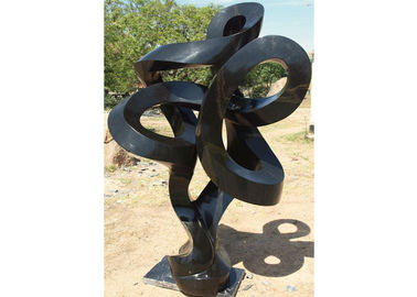 Un bon prix. Décoration extérieure d'anti de corrosion en acier inoxydable abrégé sur moderne sculpture en ligne