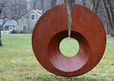Un bon prix. Sculpture en acier monumentale rouillée en Corten, sculptures abstraites en jardin en métal en ligne