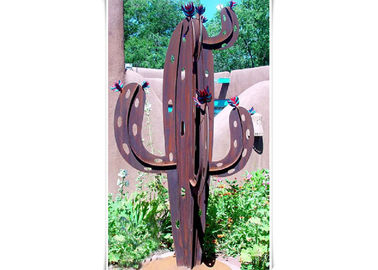 Un bon prix. Sculpture en acier en Corten d'abrégé sur moderne cactus pour le jardin extérieur décoratif en ligne