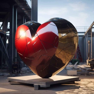 Un bon prix. Sculpture en acier inoxydable en plein air Abstrait en ligne