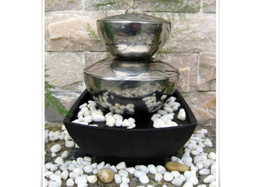 Un bon prix. Caractéristiques contemporaines de l'eau d'acier inoxydable de jardin de sculpture extérieure en fontaine en ligne