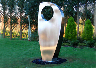Un bon prix. Sculpture contemporaine en acier inoxydable d'art de yard en métal pour la décoration de jardin en ligne