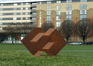 Un bon prix. Sculpture en acier en jardin de Corten de sculpture en Corten de décoration de parc public en ligne