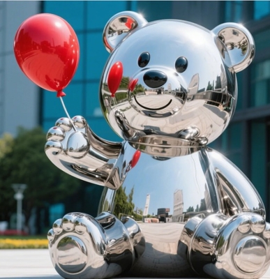Un bon prix. Caractère de dessin animé Sculpture Décoration Statue en acier inoxydable Arts et métiers Cadeaux en ligne