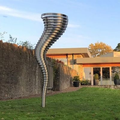 Un bon prix. Spiral Decorative Art Sculpture Outdoor Metal Sculpture Custom Statue Garden Landscaping Wholesale en ligne