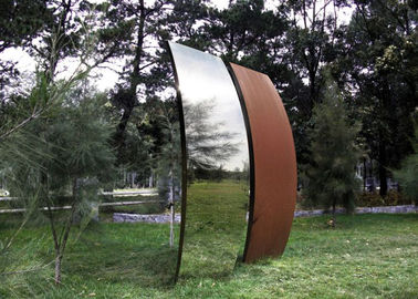 Sculpture en acier en Corten d'art de jardin, taille de l'art 200cm de sculpture en métal